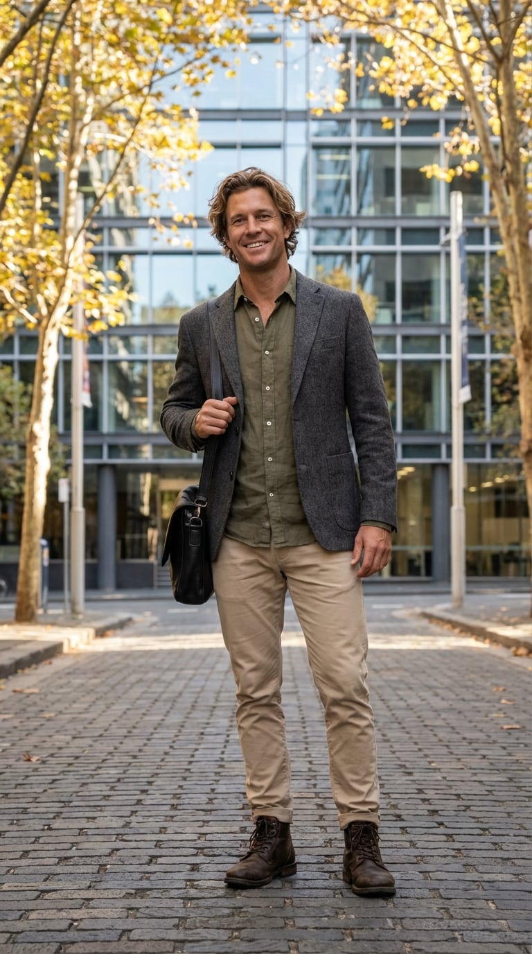 AI virtual try-on preview for Quiet Luxury Outfits - Try quiet luxury outfits virtually. Preview cashmere knits, tailored coats, silk shirts, and understated neutral looks with AI.