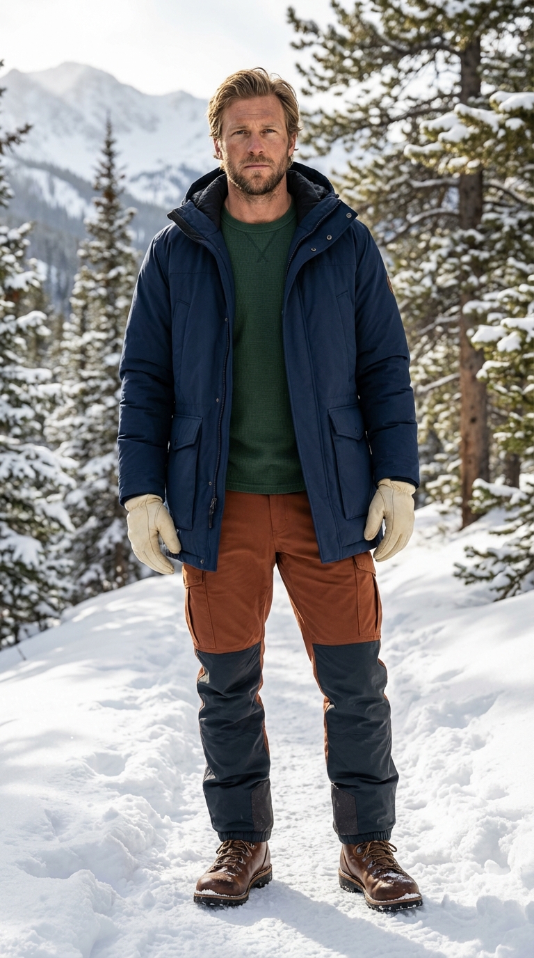 Winter Layers for a Mountain Trail
