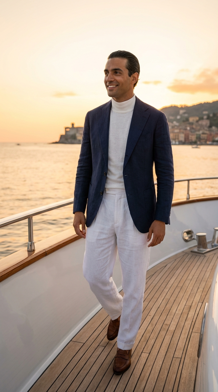 Linen Layers for a Yacht Party
